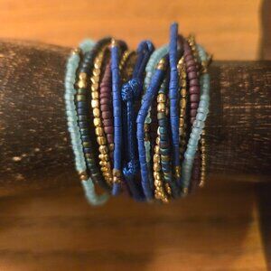 Lauren - Layered Multi-strand Wrap Bracelet